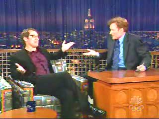 James Spader on Late Night with Conan O'Brien Feb. 19, 2004