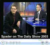 James Spader on The Daily Show Nov. 19, 2003